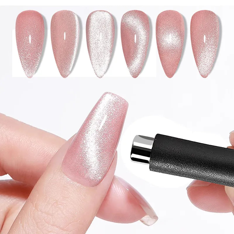 Micro Cat Eye Gel Pink Magnetic Wand MG-002 image 3